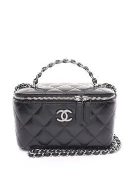 CHANEL Pre-Owned: Чёрная сумка 