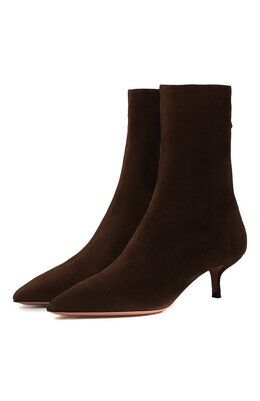 Aquazzura: Коричневые ботинки 