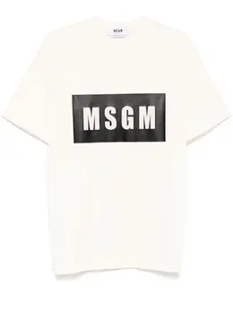 MSGM: Футболка с принтом 