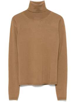 Max Mara: Коричневый свитер 