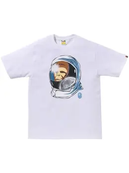 A BATHING APE®: Футболка с принтом 