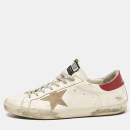 Golden Goose: Белые кроссовки  Super Star