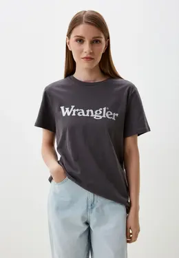 Wrangler: Серая футболка 