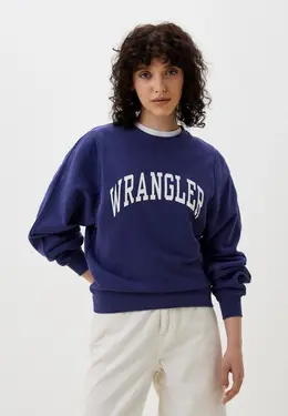 Wrangler: Синий свитшот 