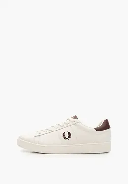 Fred Perry: Белые кеды 