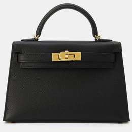 Hermes: Чёрная сумка  Kelly
