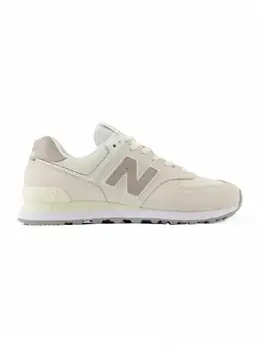 New Balance: Бежевые кроссовки  574