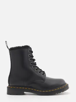 Dr. Martens: Чёрные ботинки 