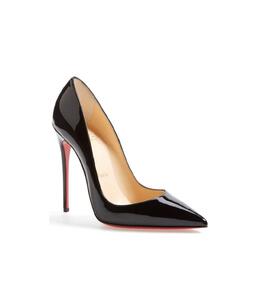 CHRISTIAN LOUBOUTIN: Чёрные туфли 