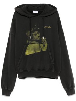 Off-White: Толстовка с принтом 