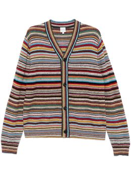 Paul Smith: Кардиган  Signature Stripe в полоску