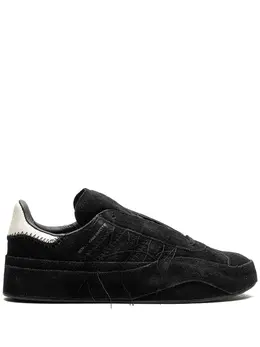 Y-3: Чёрные кроссовки 