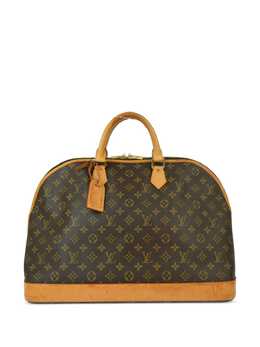 Louis Vuitton Pre-Owned: Коричневая сумка-шоппер 