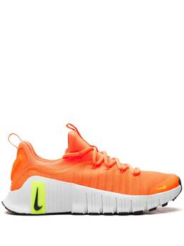 Nike: Оранжевые кроссовки 