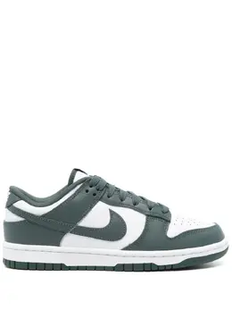 Nike: Зелёные кроссовки  Dunk Low Retro