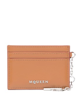Alexander McQueen: Коричневый картхолдер 