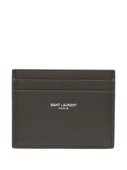 Saint Laurent: Тёмный картхолдер 