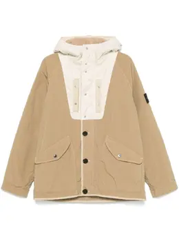 Stone Island: Бежевая куртка 