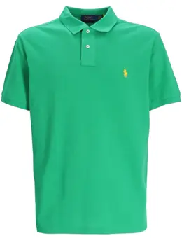 Polo Ralph Lauren: Зелёное поло 