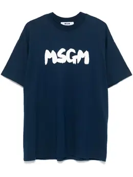 MSGM: Футболка с принтом 