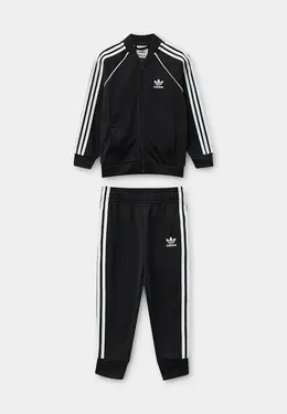 adidas Originals: Чёрный костюм 