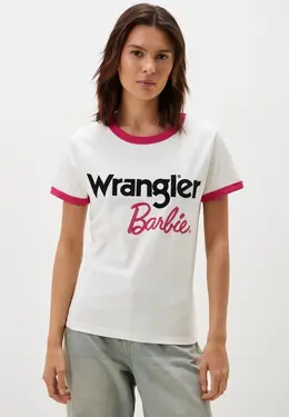 Wrangler: Белая футболка 