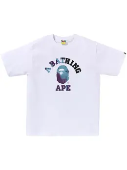 A BATHING APE®: Футболка с принтом 