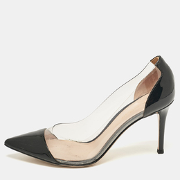 Gianvito Rossi: Чёрные туфли  Plexi