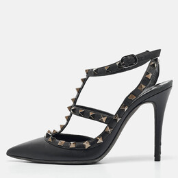 Valentino: Чёрные туфли  Rockstud