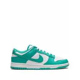 NIKE: Зелёные кроссовки  Dunk Low