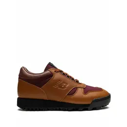 New Balance: Коричневые кроссовки 