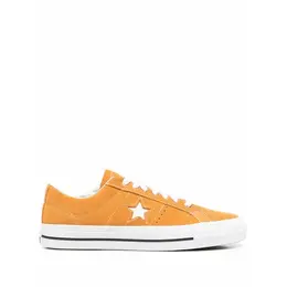 Converse: Оранжевые кроссовки  One Star