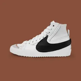 NIKE: Белые кроссовки  Blazer Mid