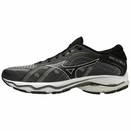 Mizuno: Чёрные кроссовки 