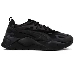PUMA: Чёрные кроссовки 
