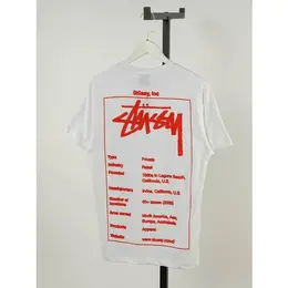 Stussy: Белая футболка 