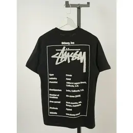 Stussy: Чёрная футболка 