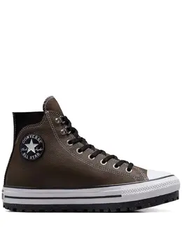 Converse: Коричневые кроссовки  Chuck Taylor All Star