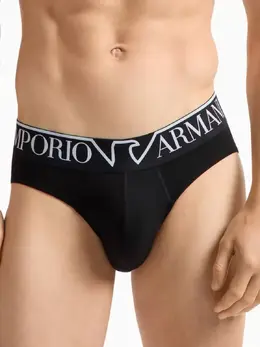 Emporio Armani: Чёрные трусы 