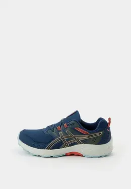 ASICS: Синие кроссовки 