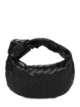 BOTTEGA VENETA: Чёрная сумка  Mini Jodie