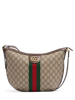 Gucci: Бежевая сумка  Ophidia GG