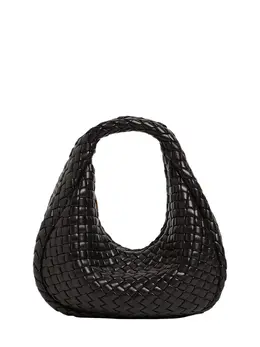 BOTTEGA VENETA: Чёрная сумка  Mini Jodie