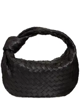 BOTTEGA VENETA: Чёрная сумка  Jodie