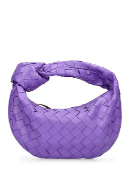 BOTTEGA VENETA: Фиолетовая сумка  Mini Jodie