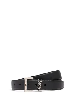 SAINT LAURENT: Ремень  Monogram