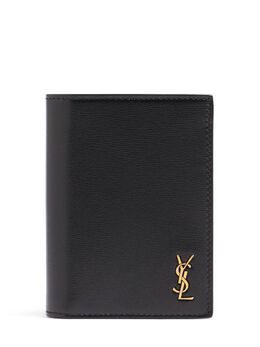 SAINT LAURENT: Чёрный кошелёк  YSL