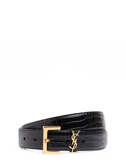 SAINT LAURENT: Ремень  YSL