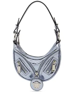 VERSACE: Серебристая сумка 