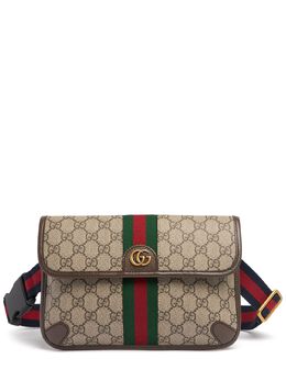 GUCCI: Бежевая сумка  GG Supreme